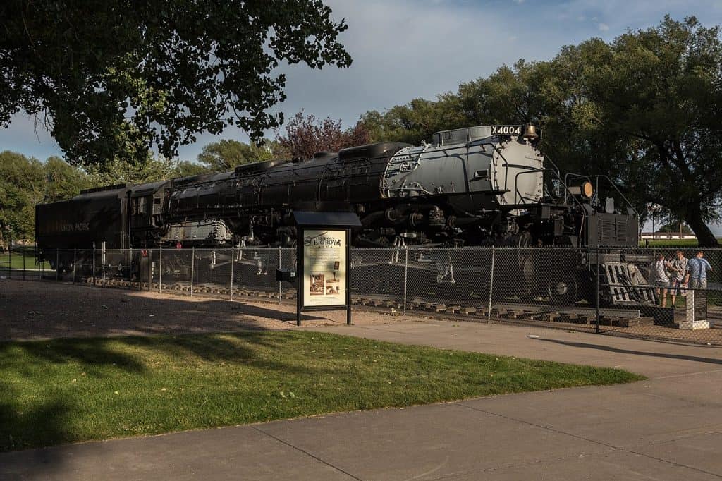 Big Un train at Holliday Park in Cheyenne