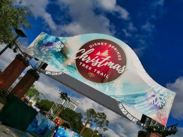 Disney Springs Christmas Tree Trail 2021
