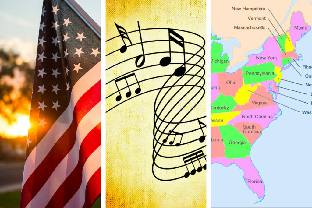 Ultimate List of State Songs for all 50 US States AllAmerican Atlas