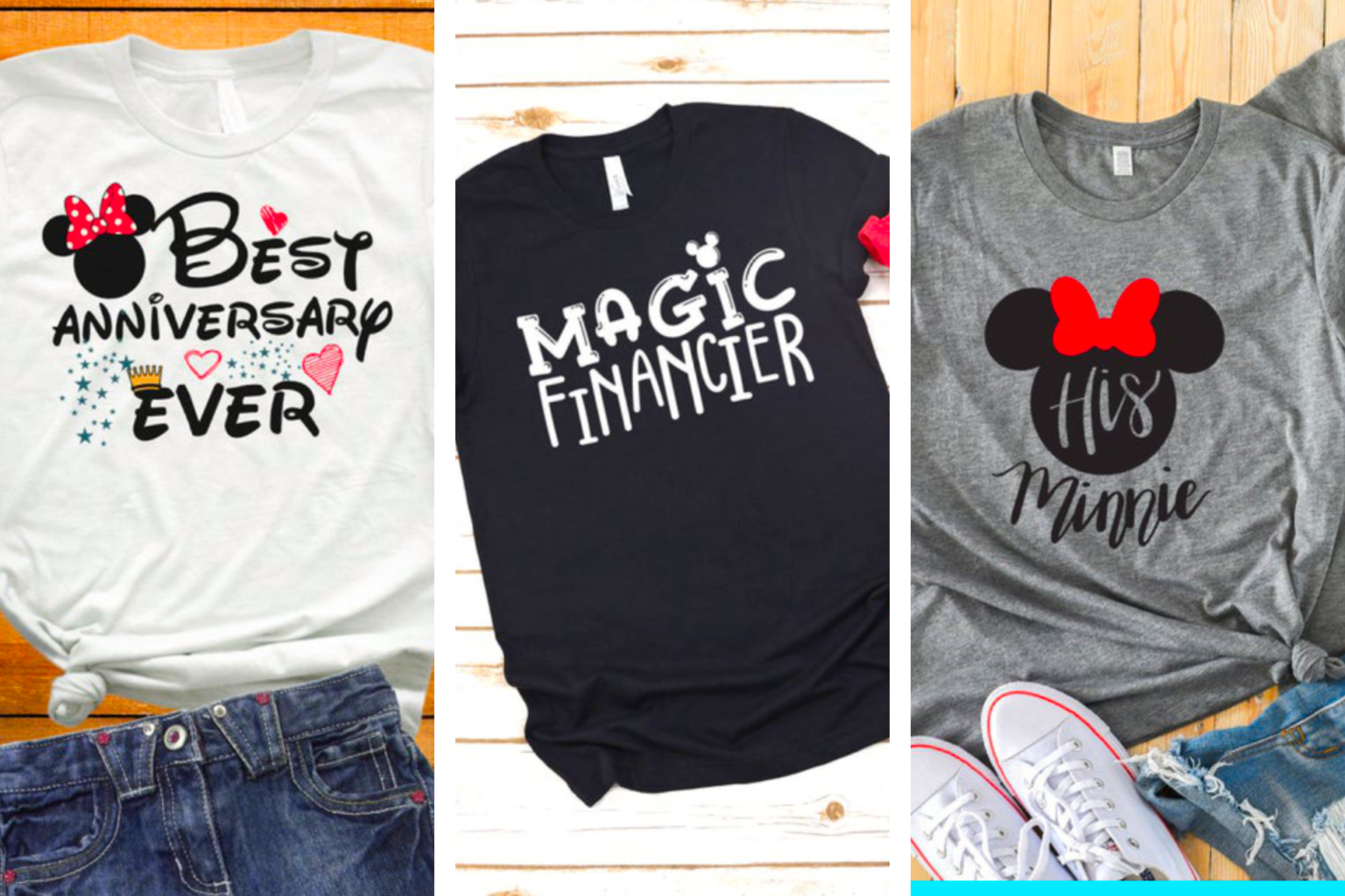 23+ Magical Disney Couple Shirts (Matching + NonMatching) All