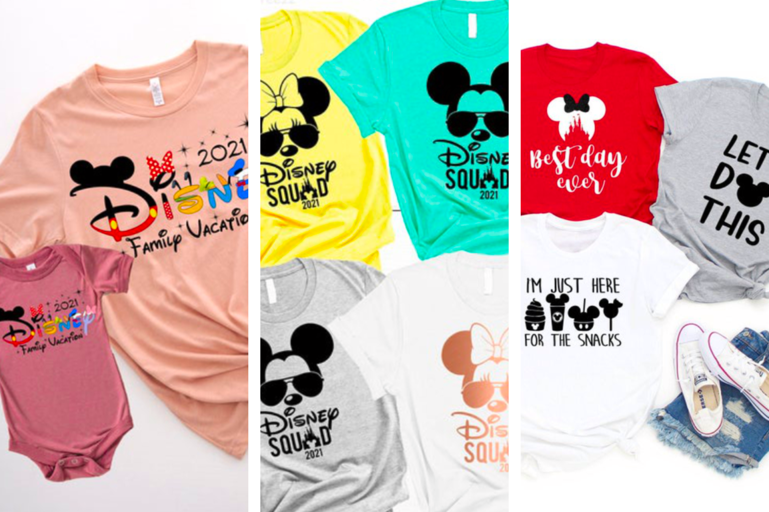 21+ Cute Disney Family Shirts (Matching + Funny Options!) All