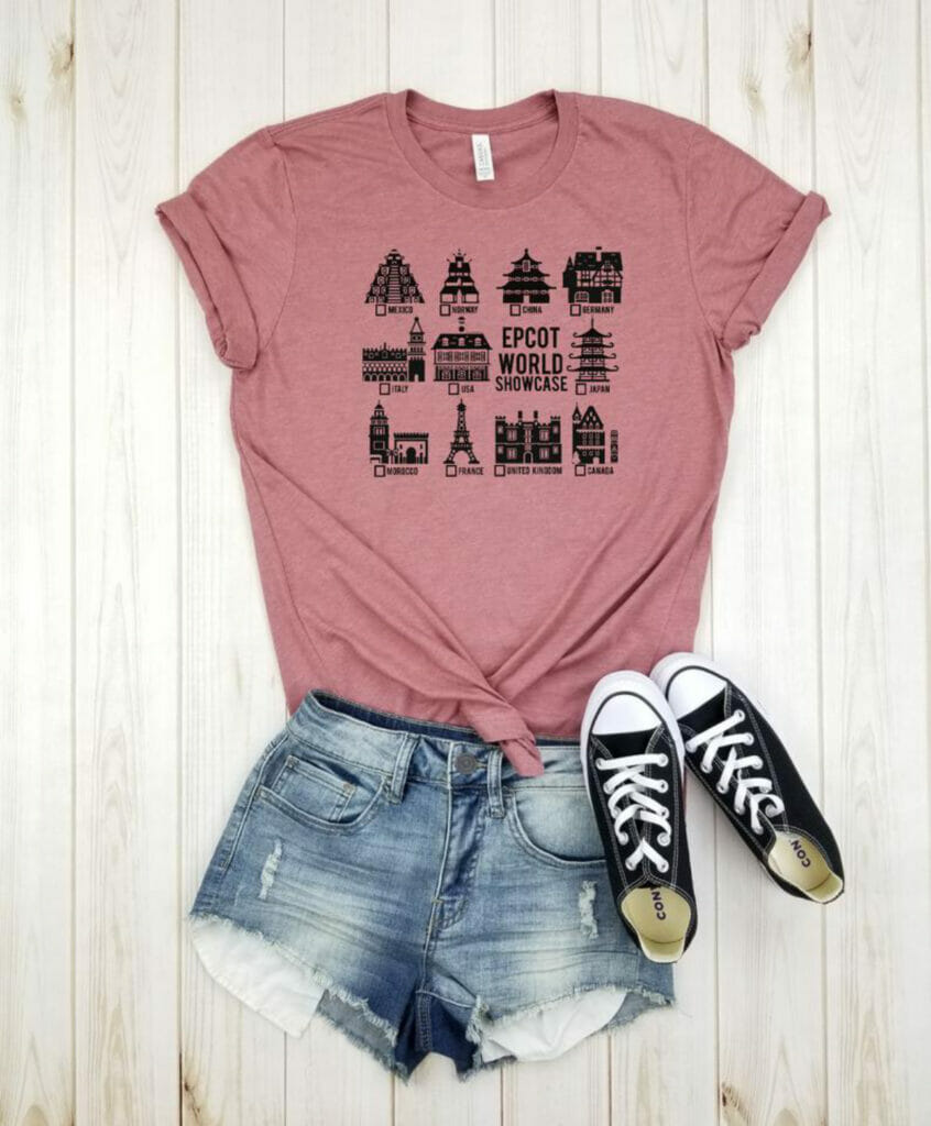 23+ Adorable Epcot Shirts for Disney Fans AllAmerican Atlas